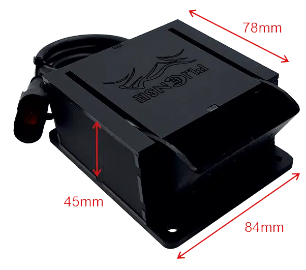 Flipper main dimensions